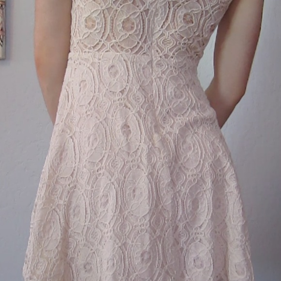 Cream Lace Nordstrom Dress - BB Dakota - Picture 4 of 5